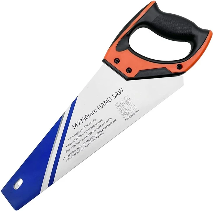 11 TPI Universal Handsaw Non-Slip Ergonomic Handle Rustproof Wood Saw, 14 Inch best
